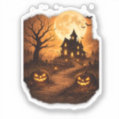 ハロウィン お化け屋敷 スケアイベント シール (正面)
