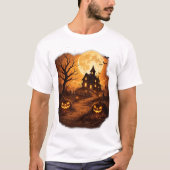 ハロウィン お化け屋敷 スケアイベント Tシャツ (正面)