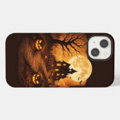 ハロウィン お化け屋敷 スケアリー iPhoneケース (裏面横)