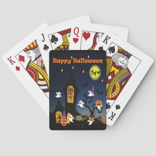 ハロウィン お化け屋敷 トランプ (裏面)