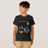 ハロウィン お化け屋敷 Tシャツ (正面フル)