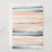 ハロウィン　お化け　ランタン　タイポグラフィー 招待状 (裏面)