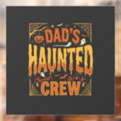ハロウィン お父さん 幽霊 Crew ウィンドウサイン (シート2)