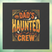 ハロウィン お父さん 幽霊 Crew ウィンドウサイン (シート3)