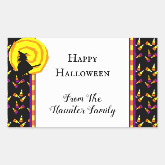 ハロウィン お菓子の妖精 ステッカー (正面)