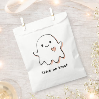 ハロウィン お菓子袋 かわいいおばけ フェイバーバッグ