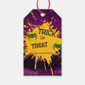ハロウィン お菓子 お礼 袋 ギフトタグ (正面)
