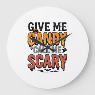ハロウィン お菓子 ギミキャンディ コールミスカリー_1 ラージ壁時計