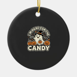 ハロウィン お菓子 ゴースト パンプキン デザイン セラミックオーナメント