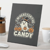 ハロウィン お菓子 ゴースト パンプキン デザイン 台座サイン (インサイチュ)