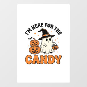 ハロウィン お菓子 ゴースト パンプキン ヴィンテージ おもしろデザイン ウィンドウサイン