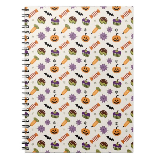 ハロウィン お菓子 ノート (正面)