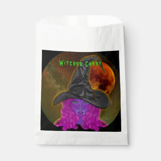 ハロウィン お菓子 配布 お化け Trick or Treat フェイバーバッグ (正面)