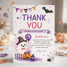 ハロウィン お誕生日おめでとう 御礼カード