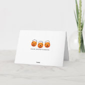 ハロウィン お誕生日おめでとう 10月 カード (裏面)
