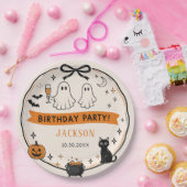ハロウィン お誕生日パーティー ペーパープレート (パーティー)