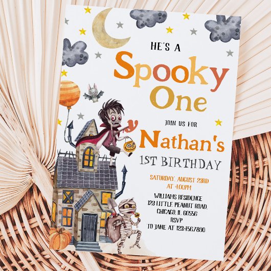 ハロウィン お誕生日会 コスチュームパーティー 招待状