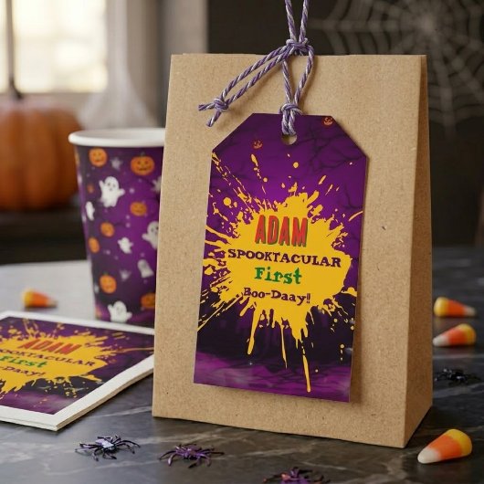 ハロウィン お誕生日 キッズパーティ ハロウィン ギフトタグ