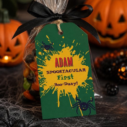 ハロウィン お誕生日 キッズパーティ ハロウィン ギフトタグ