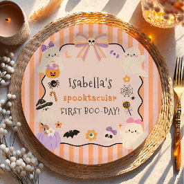 ハロウィン お誕生日 スプークタキュラー ペーパープレート