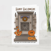 ハロウィン かぼちゃのカード カード (正面)