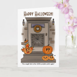 ハロウィン かぼちゃのカード カード
