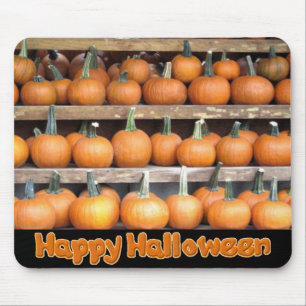 ハロウィン かぼちゃの壁 マウスパッド