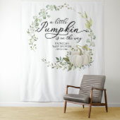 ハロウィン　かぼちゃの赤ちゃん歓迎会の背景 タペストリー (インサイチュ)