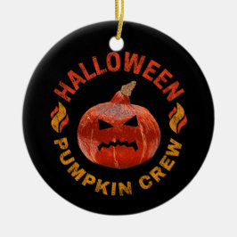 ハロウィン かぼちゃの顔 レトロ 衣装 感謝祭 セラミックオーナメント