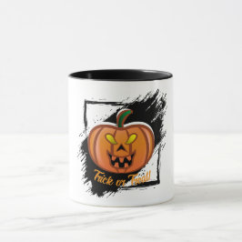 ハロウィン かぼちゃの（Trick or Treat） マグカップ