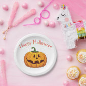 ハロウィン かぼちゃパーティー 紙皿 (パーティー)