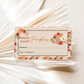 ハロウィン かぼちゃ お菓子当てゲーム カード