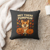 ハロウィン かぼちゃ コーギー 秋 かわいい クッション (ブランケット)