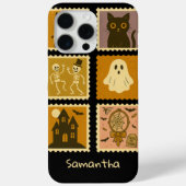 ハロウィン かぼちゃ スマホケース | オーダーメイド 怖い ギフト Case-Mate iPhoneケース (裏面)