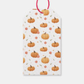 ハロウィン かぼちゃ バースデーサンクス タグ (裏面)