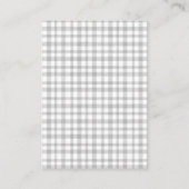 ハロウィン かぼちゃ ブー おむつ ラッフル ベビーシャワー エンクロージャーカード (裏面)