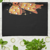 ハロウィン かぼちゃ リボン キャンディコーン キッチンタオル (折り畳み)