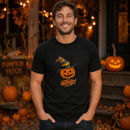 ハロウィン かぼちゃ 魔法使い 帽子 メンズ Tシャツ