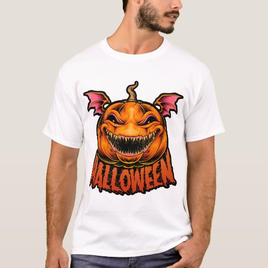 ハロウィン かぼちゃ Tシャツ ハロウィン (正面)