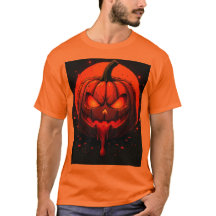 ハロウィン, かぼちゃ Tプリント Tシャツ