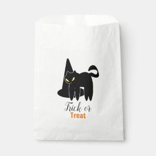 ハロウィン かわいいおばけ猫と魔女の帽子 フェイバーバッグ