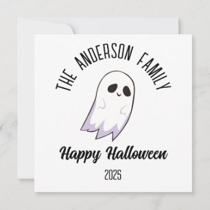 ハロウィン かわいいおばけ 個人名 年 シーズンカード