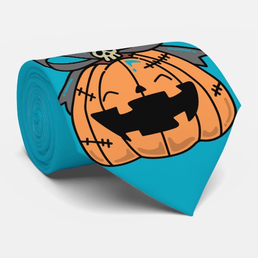 ハロウィン,かわいい顔のかぼちゃ,面白い,ジャック・オ・ランタン ネクタイ (ロール)