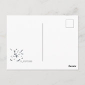 ハロウィン かわいい魔女ねずみ ポストカード (裏面)