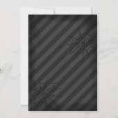 ハロウィン かわいい魔女 誕生日パーティー スプークタキュラー 招待状 (裏面)