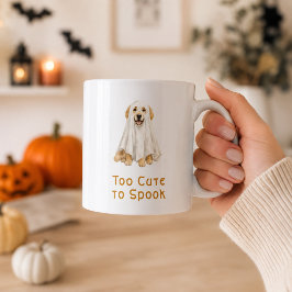 ハロウィン かわいい おばけ ゴールデンレトリバー コーヒーマグカップ