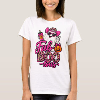 ハロウィン かわいい おばけ ファブブー Tシャツ