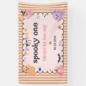 ハロウィン かわいい お化け 誕生日 パーティー 横断幕 (縦)