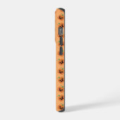 ハロウィン かわいい カボチャ 柄 iPhoneケース (左側面)