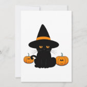 ハロウィン かわいい カートゥーン フレンズ, 黒の子猫 シーズンカード (正面)